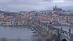 Pražský hrad, Karlův most, Vltava