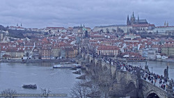 Pražský hrad, Karlův most, Vltava