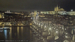 Pražský hrad, Karlův most, Vltava