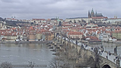Pražský hrad, Karlův most, Vltava
