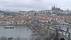 Pražský hrad, Karlův most, Vltava