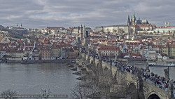 Pražský hrad, Karlův most, Vltava