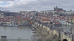 Pražský hrad, Karlův most, Vltava