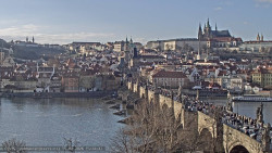 Pražský hrad, Karlův most, Vltava