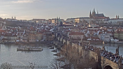 Pražský hrad, Karlův most, Vltava