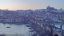 Pražský hrad, Karlův most, Vltava