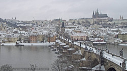 Pražský hrad, Karlův most, Vltava