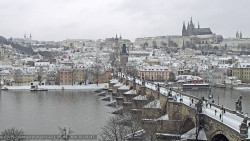 Pražský hrad, Karlův most, Vltava
