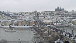 Pražský hrad, Karlův most, Vltava