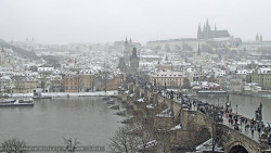 Pražský hrad, Karlův most, Vltava