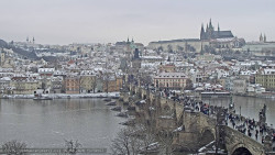 Pražský hrad, Karlův most, Vltava