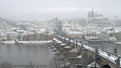 Pražský hrad, Karlův most, Vltava