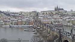 Pražský hrad, Karlův most, Vltava