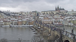 Pražský hrad, Karlův most, Vltava