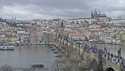 Pražský hrad, Karlův most, Vltava