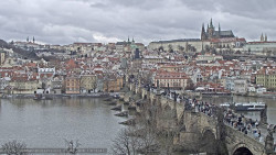 Pražský hrad, Karlův most, Vltava