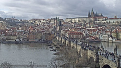 Pražský hrad, Karlův most, Vltava
