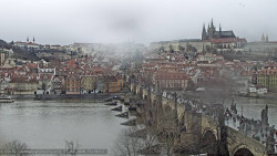 Pražský hrad, Karlův most, Vltava