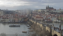 Pražský hrad, Karlův most, Vltava