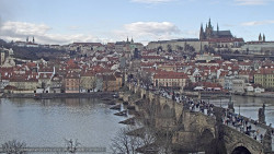 Pražský hrad, Karlův most, Vltava