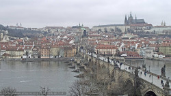 Pražský hrad, Karlův most, Vltava