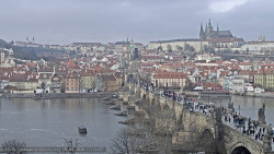 Pražský hrad, Karlův most, Vltava