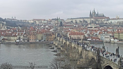 Pražský hrad, Karlův most, Vltava
