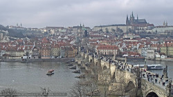Pražský hrad, Karlův most, Vltava