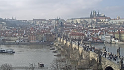 Pražský hrad, Karlův most, Vltava