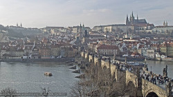 Pražský hrad, Karlův most, Vltava