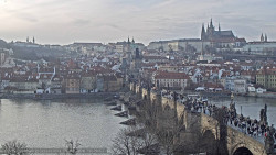 Pražský hrad, Karlův most, Vltava
