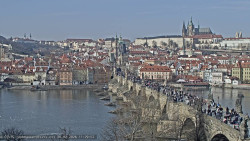 Pražský hrad, Karlův most, Vltava