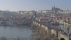 Pražský hrad, Karlův most, Vltava
