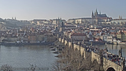 Pražský hrad, Karlův most, Vltava