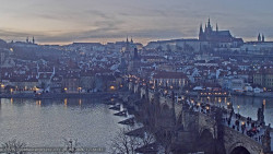 Pražský hrad, Karlův most, Vltava