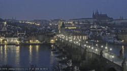Pražský hrad, Karlův most, Vltava