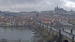 Pražský hrad, Karlův most, Vltava