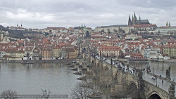 Pražský hrad, Karlův most, Vltava