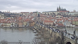 Pražský hrad, Karlův most, Vltava