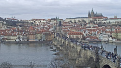 Pražský hrad, Karlův most, Vltava