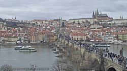 Pražský hrad, Karlův most, Vltava