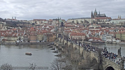 Pražský hrad, Karlův most, Vltava