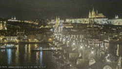 Pražský hrad, Karlův most, Vltava