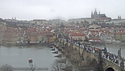 Pražský hrad, Karlův most, Vltava