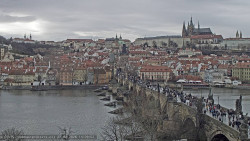 Pražský hrad, Karlův most, Vltava