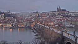 Pražský hrad, Karlův most, Vltava