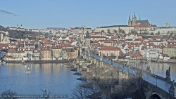 Pražský hrad, Karlův most, Vltava