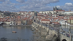 Pražský hrad, Karlův most, Vltava
