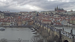 Pražský hrad, Karlův most, Vltava