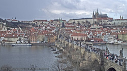Pražský hrad, Karlův most, Vltava